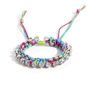 The Next Big STRING Blue Bracelet with pull cord EDGIE